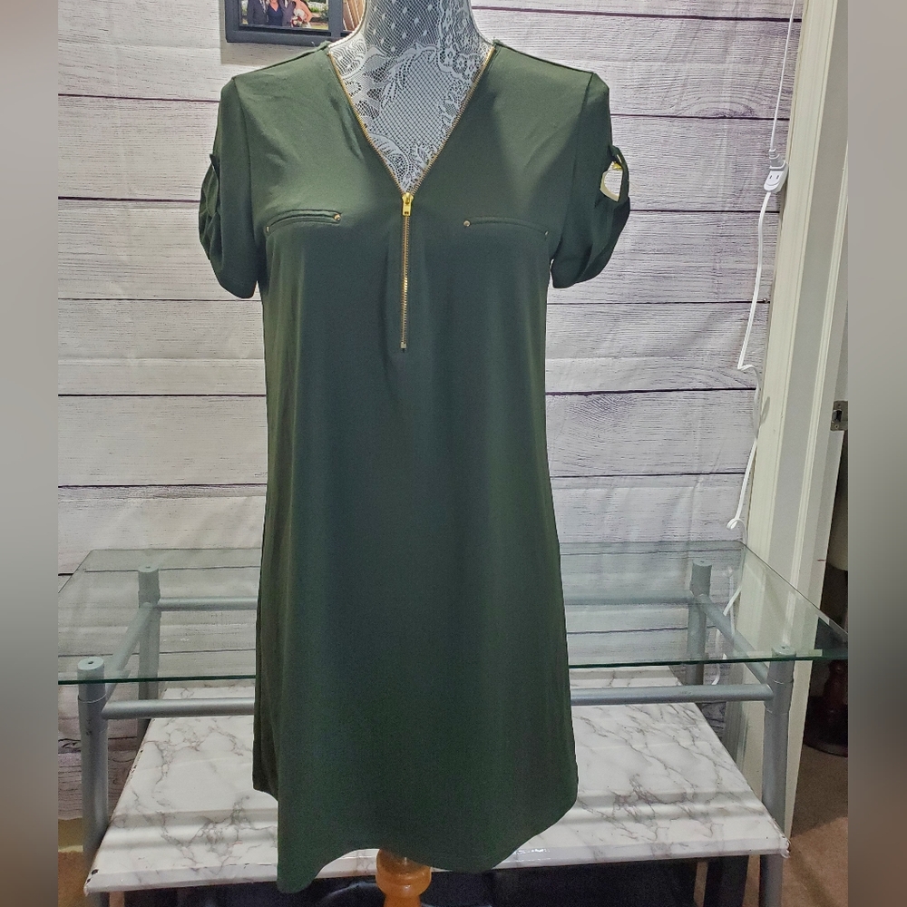 Mauve tshirt dress